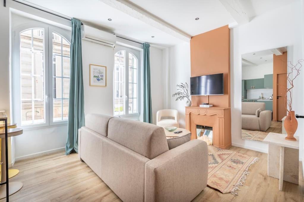 Cosy Appartement Au Coeur Du Cours Julien Marsella Exterior foto